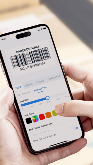 Barcode Generator Barcode Guru screenshot 7