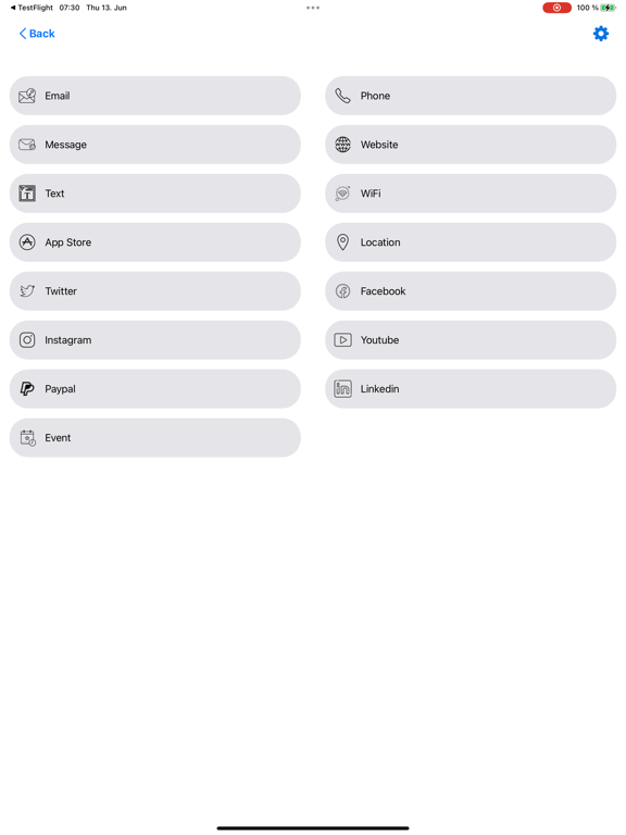 Barcode Generator + Scanner screenshot 1