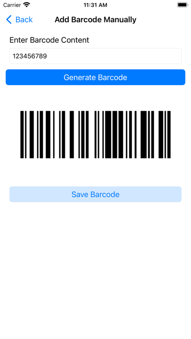 Barcode Generator + screenshot 3