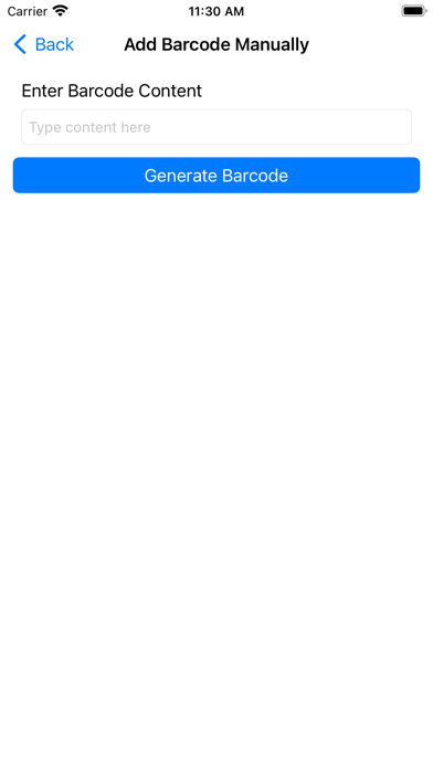 Barcode Generator + screenshot 1