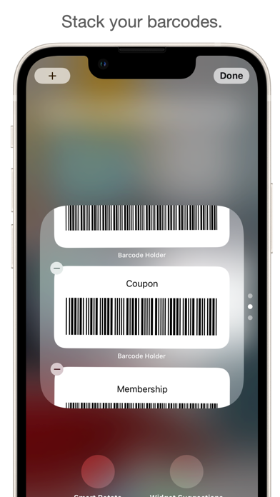 Barcode Holder screenshot 1