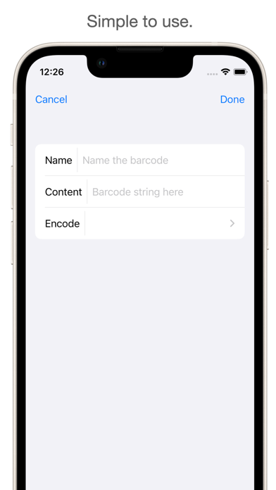 Barcode Holder screenshot 2