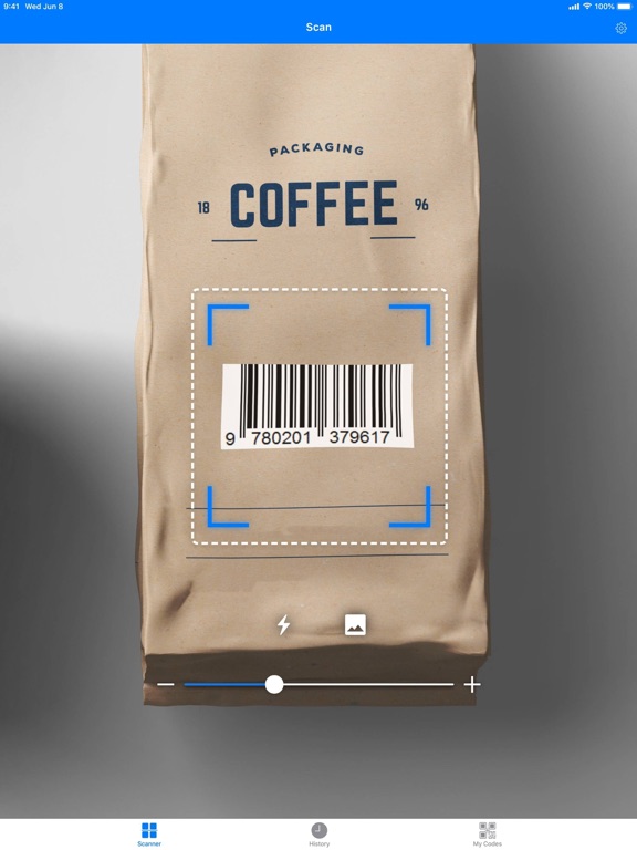 Barcode: QR code scanner screenshot 1