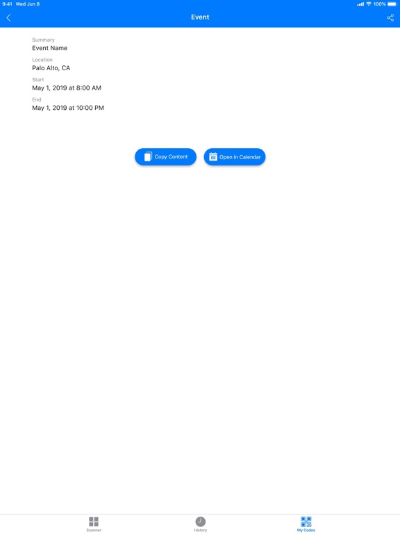 Barcode: QR code scanner screenshot 5