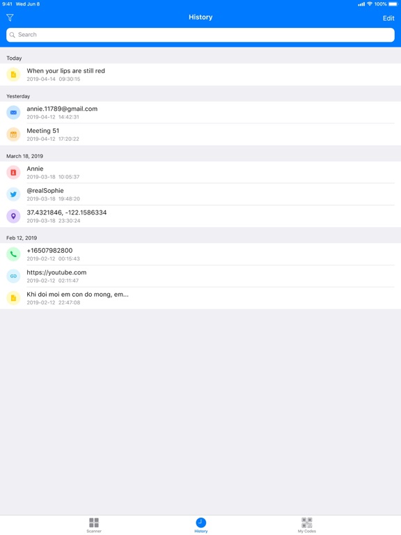 Barcode: QR code scanner screenshot 2