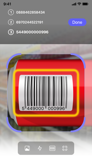 Barcode Scanner QR Code Reader screenshot 2