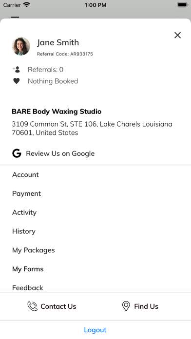 BARE Body Waxing Studio screenshot 3