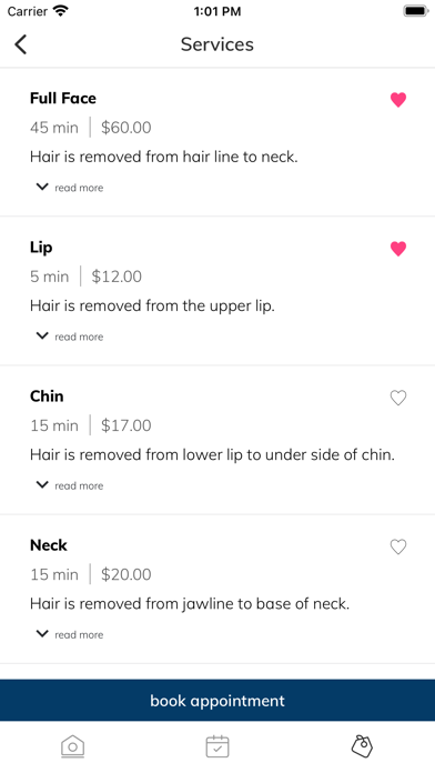 BARE Body Waxing Studio screenshot 1