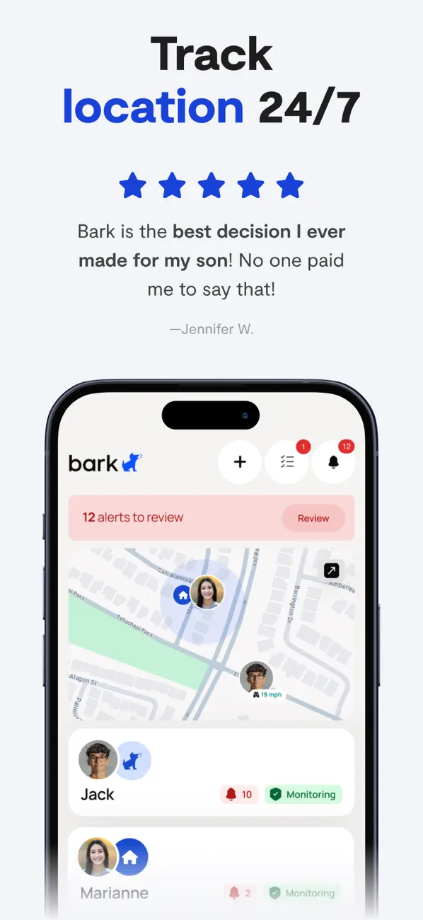 Bark - Parental Controls screenshot 1