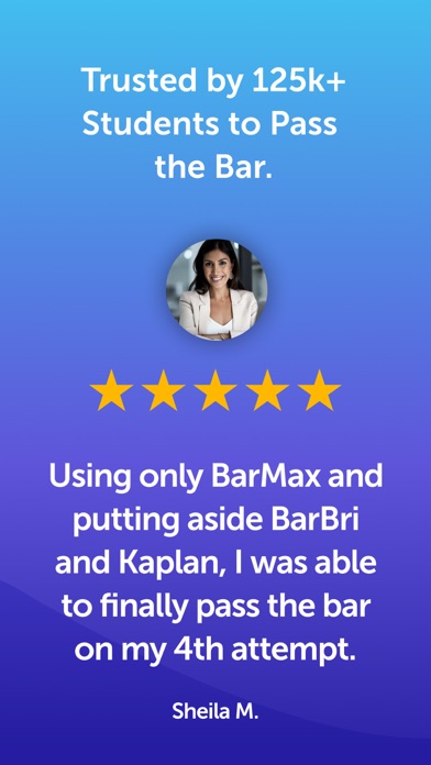 BarMax Bar Exam, MBE & MPRE screenshot 2