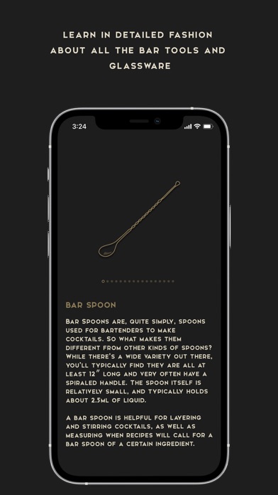 BarSpoon - the cocktail app! screenshot 1