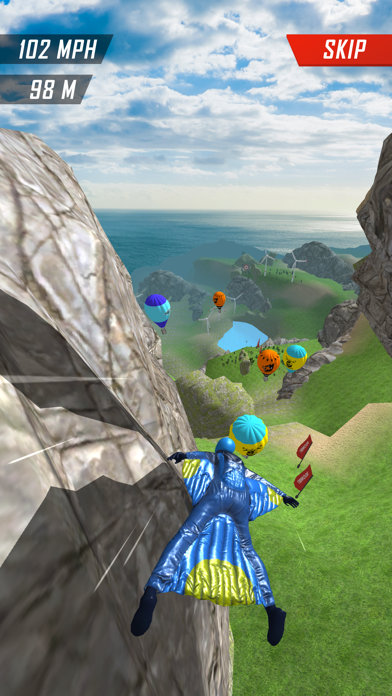 Base Jump Wing Suit Flying screenshot 2