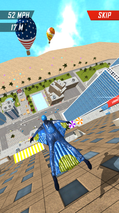 Base Jump Wing Suit Flying screenshot 1