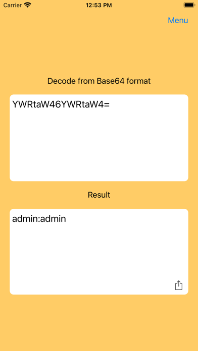 Base64 Encode and Decode screenshot 2