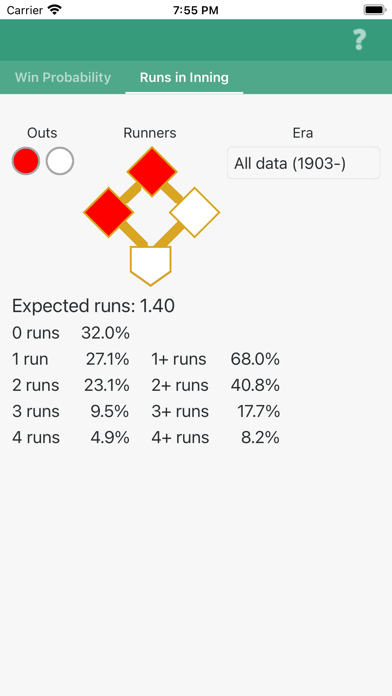 Baseball Odds screenshot 1