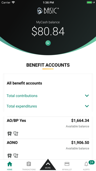BASIC Benefits App screenshot 2