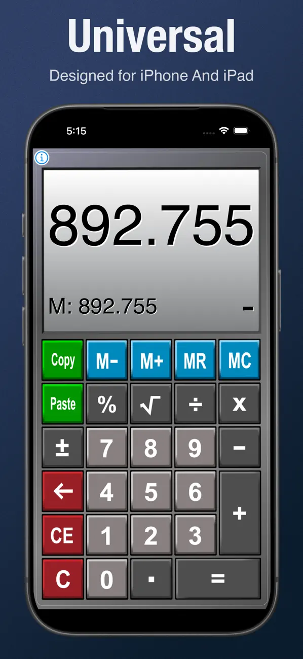 Basic Calculator: Classic Calc screenshot 3