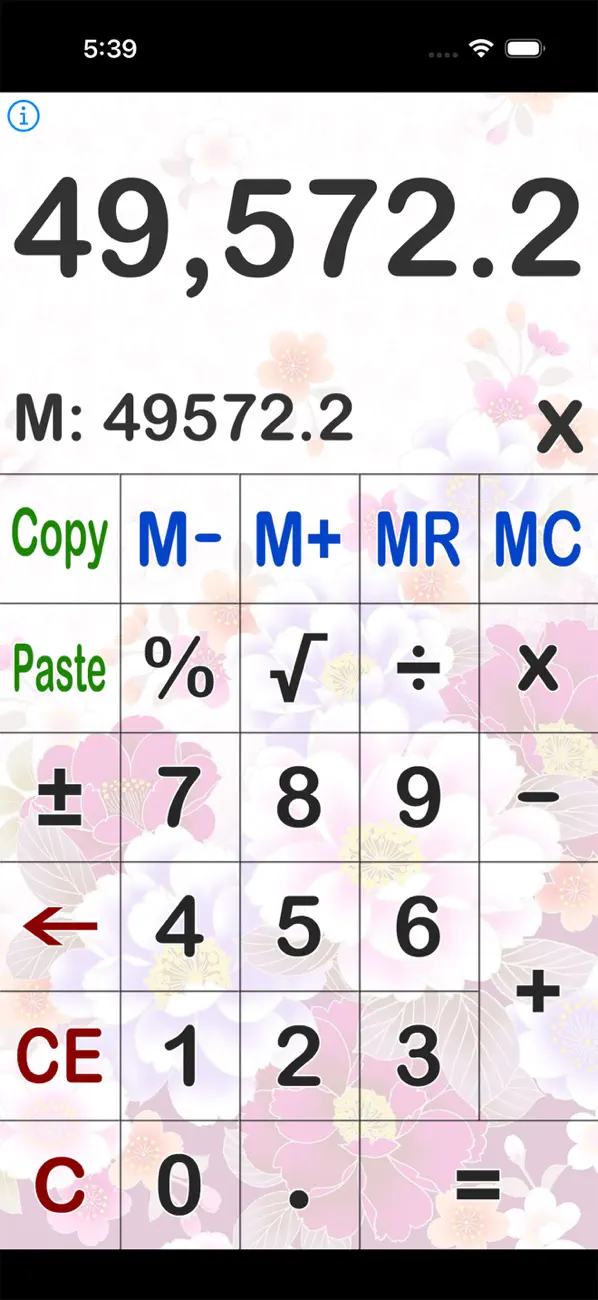 Basic Calculator: Classic Calc screenshot 1