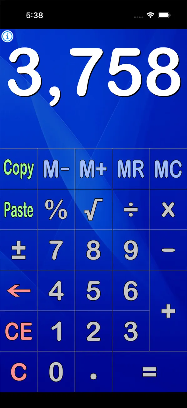 Basic Calculator: Classic Calc screenshot 2