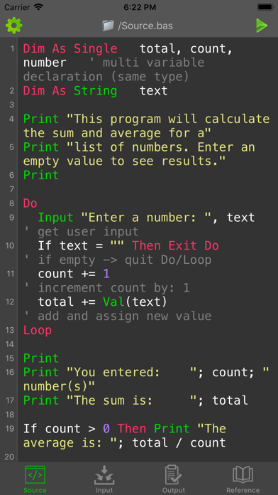BASIC Programming Compiler screenshot 5