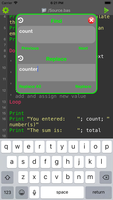 BASIC Programming Compiler screenshot 2