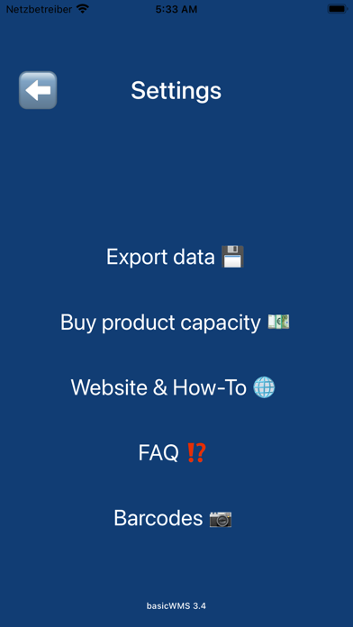 basicWMS Warehouse Management screenshot 4