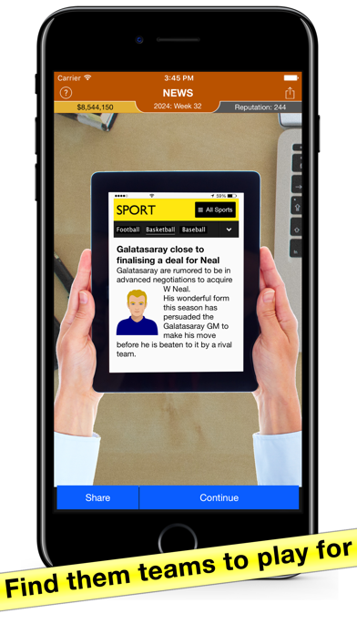 Basketball Agent: Manager Sim screenshot 3