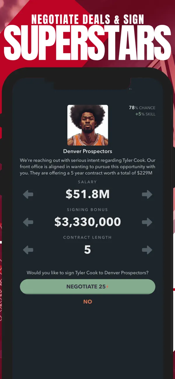Basketball Agent Manager Star screenshot 6