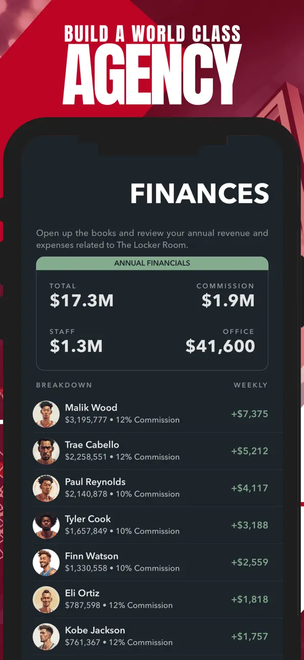 Basketball Agent Manager Star screenshot 2
