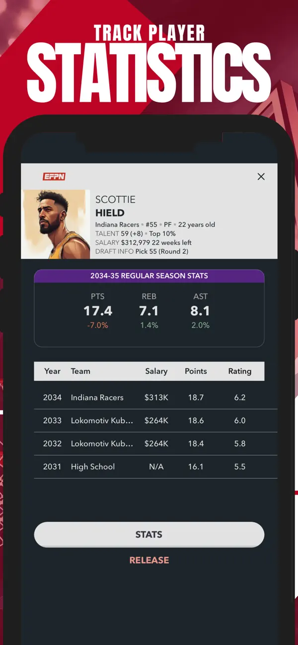 Basketball Agent Manager Star screenshot 5