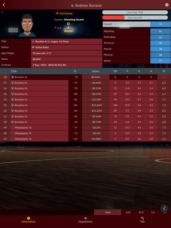 Basketball Agent screenshot 9