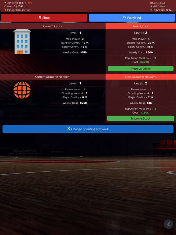 Basketball Agent screenshot 5