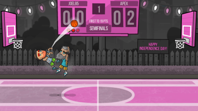 Basketball Battle NO WIFI Game screenshot 1