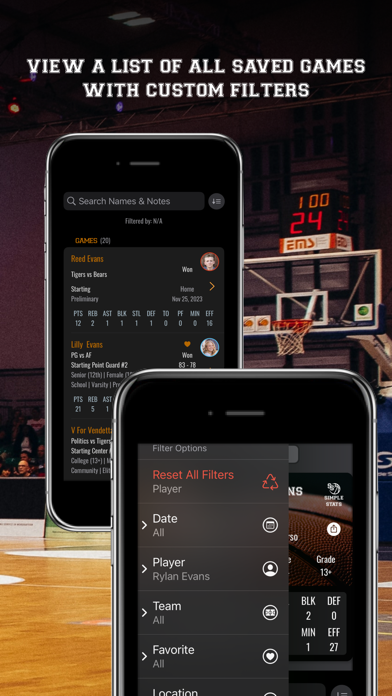 Basketball Simple Stat Tracker screenshot 4