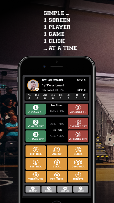 Basketball Simple Stat Tracker screenshot 9
