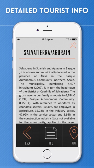Basque Country Travel Guide and Offline Map screenshot 3