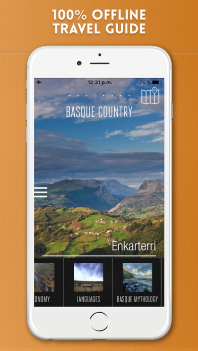 Basque Country Travel Guide and Offline Map screenshot 5