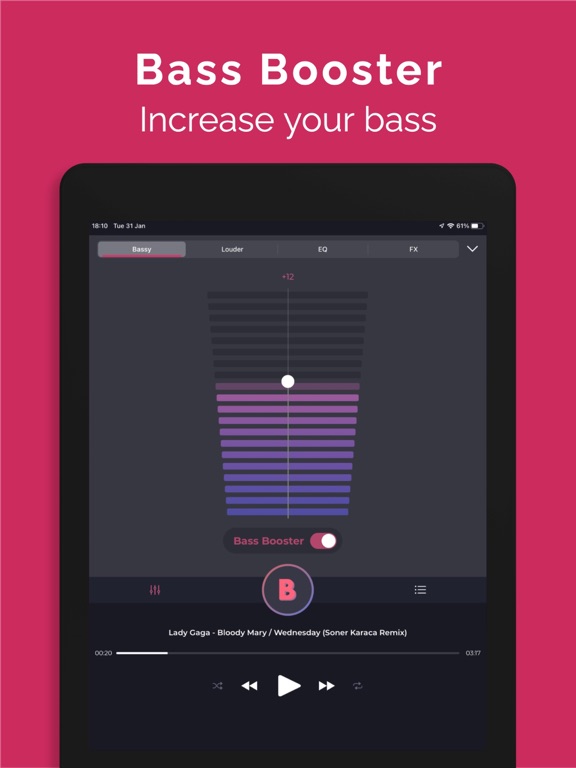Bass Booster & Music EQ: BASSY screenshot 6