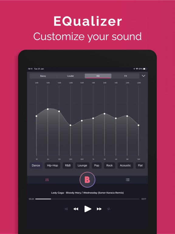 Bass Booster & Music EQ: BASSY screenshot 5