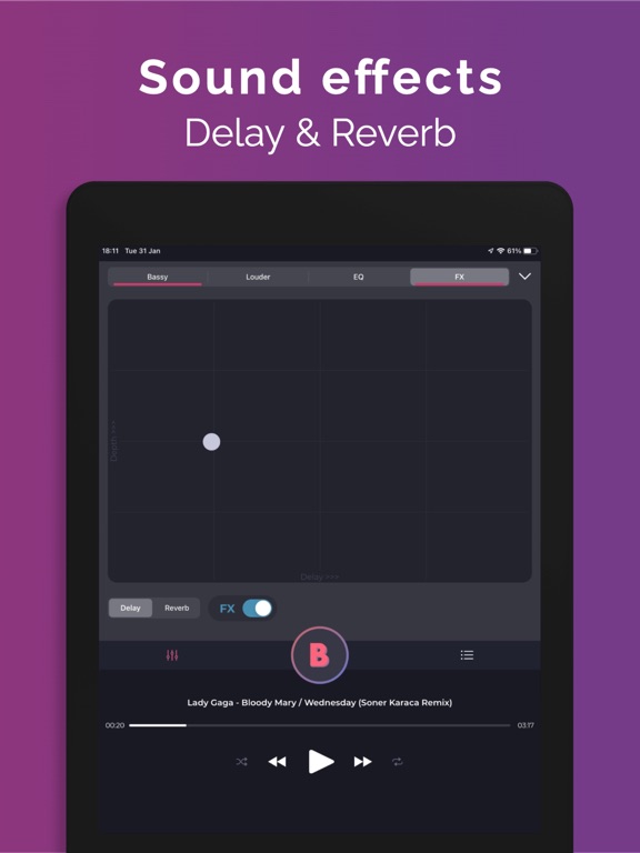Bass Booster & Music EQ: BASSY screenshot 2