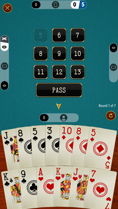 Batak Online trick taking game screenshot 2