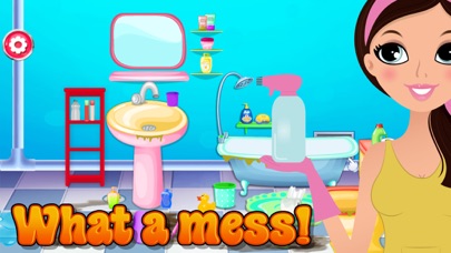 Bathroom Cleaning - Pick up trash and help wash screenshot 3