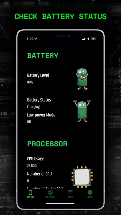Battery & CPU Usage Widget screenshot 8