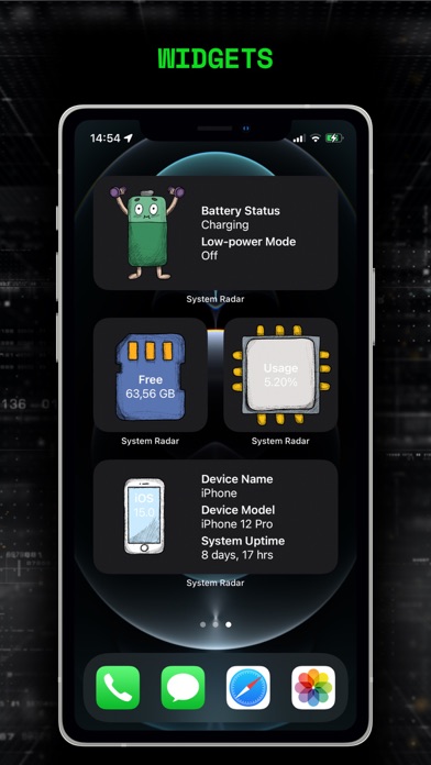 Battery & CPU Usage Widget screenshot 6