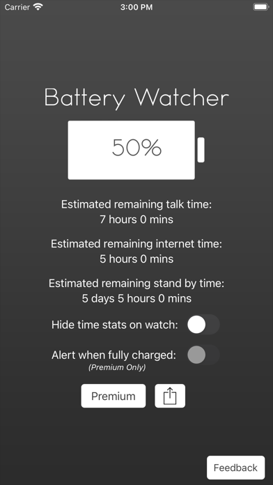 Battery Watcher screenshot 2