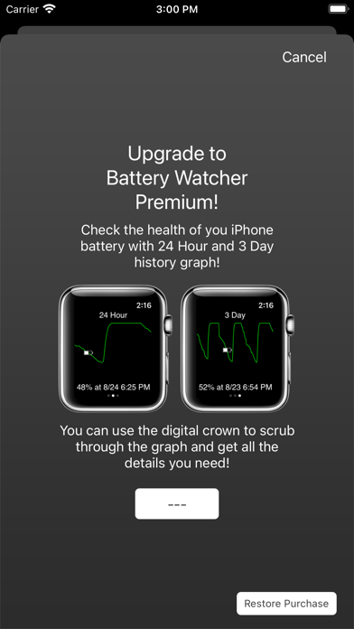 Battery Watcher screenshot 1