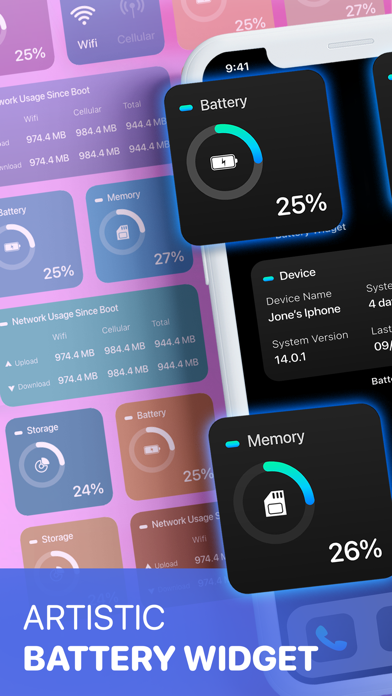 Battery Widget & Color Widgets screenshot 3