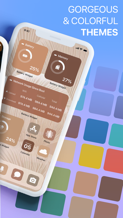 Battery Widget & Color Widgets screenshot 1