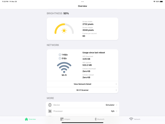 Battery Widget: CPU x Monitor screenshot 2