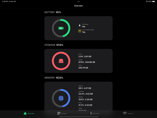 Battery Widget: CPU x Monitor screenshot 5